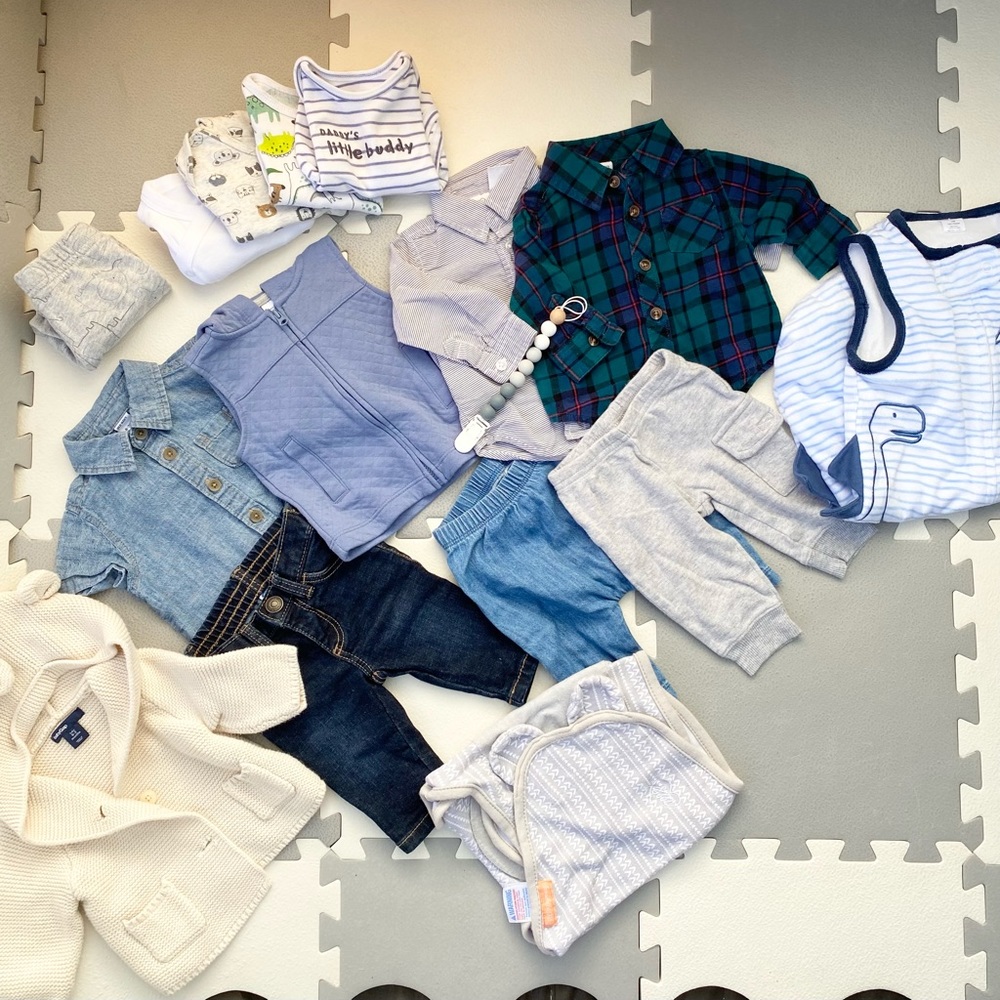 Baby boy bundle 0-3m